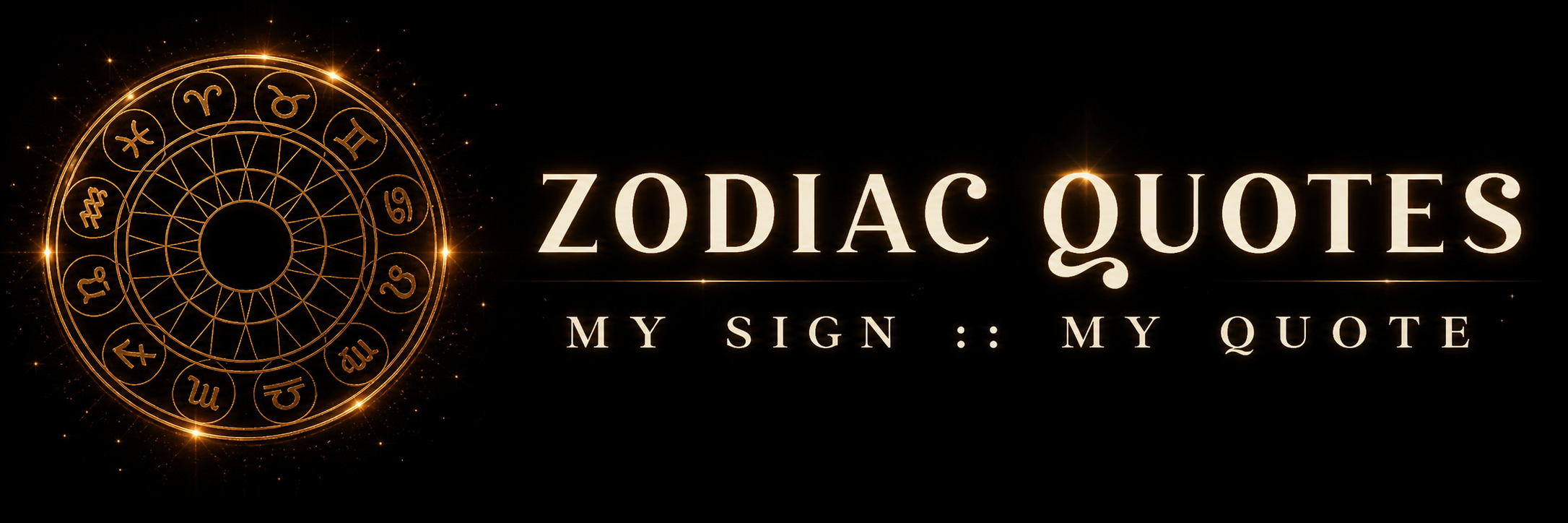 Zodiac Quotes Logo